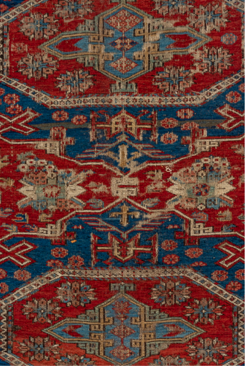 Antique Sumak Area Rug (8' x 9')